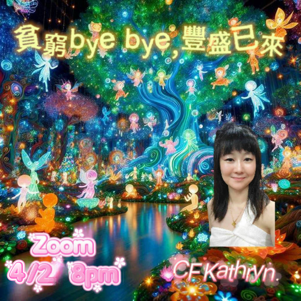 貧窮bye bye,豐盛已來