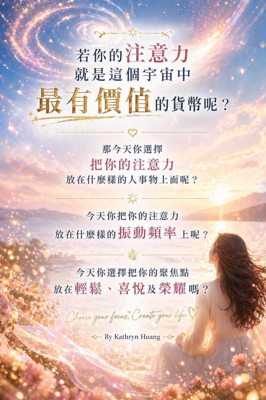 20260426   若你的注意力就是這個宇宙中最有價值的貨幣呢？