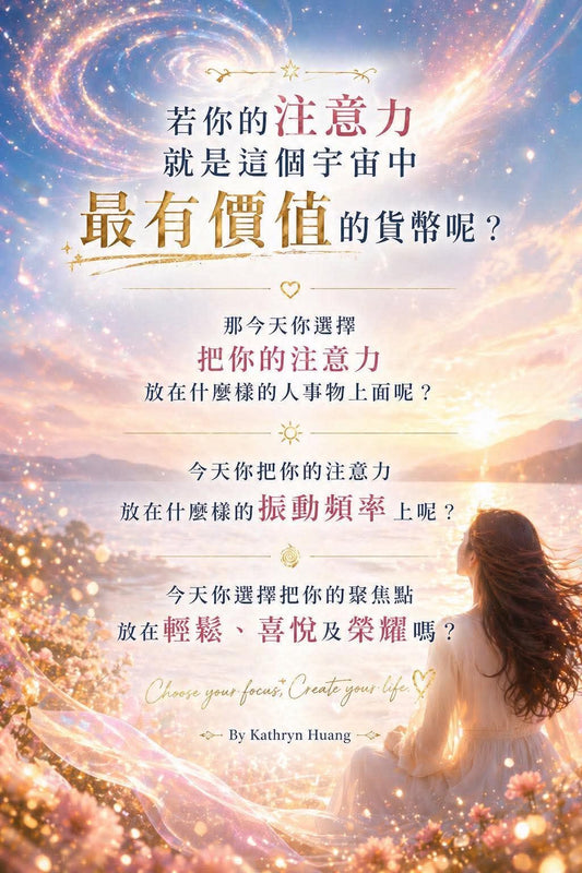 20260426   若你的注意力就是這個宇宙中最有價值的貨幣呢？